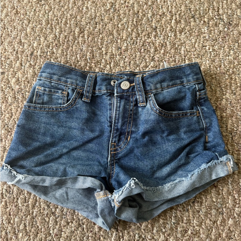 Old Navy Dark Blue Jean Shorts